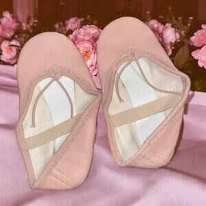 Ballet Slippers Shoes Toddler Sz 28 Leather Bear Motion Flats Girl Boy Kid 10.5